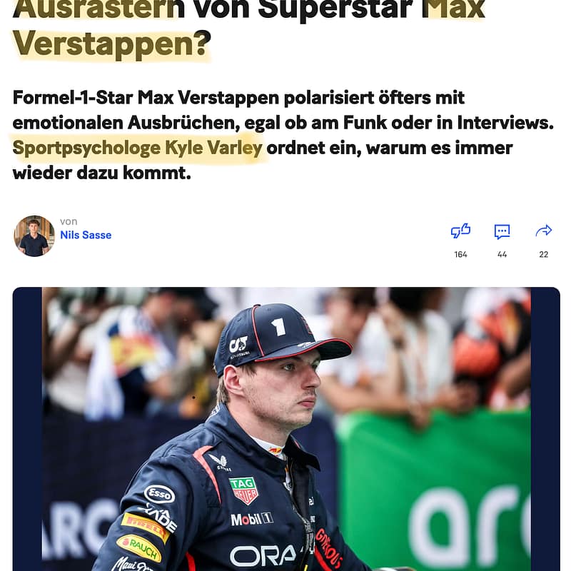 Verstappen Mental