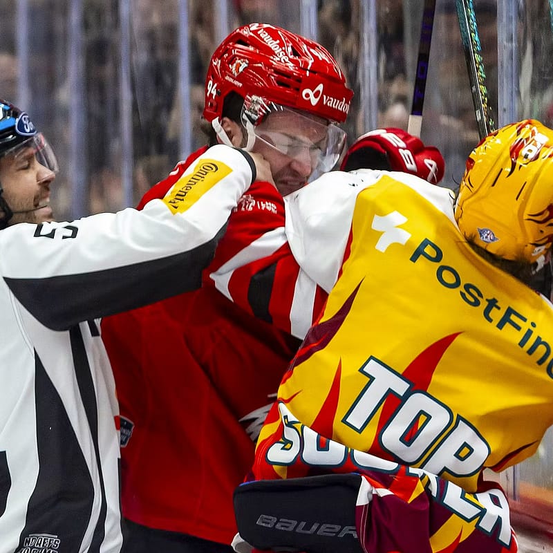 Schlägerei Eishockey Psychologie